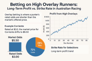 Rated odds vs. market price: the essence of overlay betting lies in spotting opportunity where others see risk